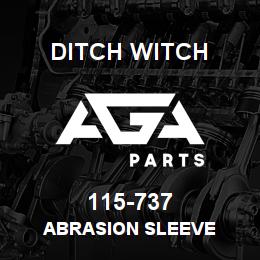 115-737 Ditch Witch ABRASION SLEEVE | AGA Parts