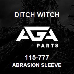 115-777 Ditch Witch ABRASION SLEEVE | AGA Parts