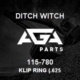 115-780 Ditch Witch KLIP RING (.625 | AGA Parts