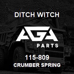 115-809 Ditch Witch CRUMBER SPRING | AGA Parts