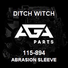 115-894 Ditch Witch ABRASION SLEEVE | AGA Parts