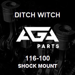 116-100 Ditch Witch SHOCK MOUNT | AGA Parts