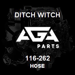 116-262 Ditch Witch HOSE | AGA Parts