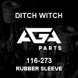 116-273 Ditch Witch RUBBER SLEEVE | AGA Parts