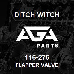 116-276 Ditch Witch FLAPPER VALVE | AGA Parts