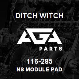 116-285 Ditch Witch NS MODULE PAD | AGA Parts
