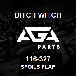 116-327 Ditch Witch SPOILS FLAP | AGA Parts
