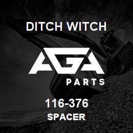 116-376 Ditch Witch SPACER | AGA Parts