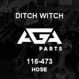 116-473 Ditch Witch HOSE | AGA Parts