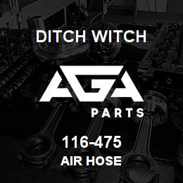 116-475 Ditch Witch AIR HOSE | AGA Parts