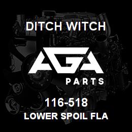116-518 Ditch Witch LOWER SPOIL FLA | AGA Parts