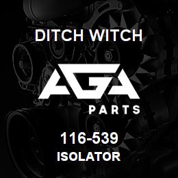116-539 Ditch Witch ISOLATOR | AGA Parts