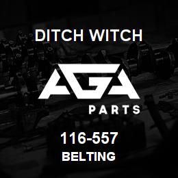 116-557 Ditch Witch BELTING | AGA Parts