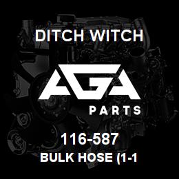 116-587 Ditch Witch BULK HOSE (1-1 | AGA Parts