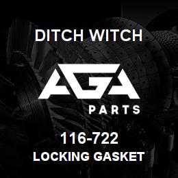 116-722 Ditch Witch LOCKING GASKET | AGA Parts