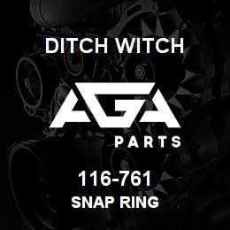 116-761 Ditch Witch SNAP RING | AGA Parts