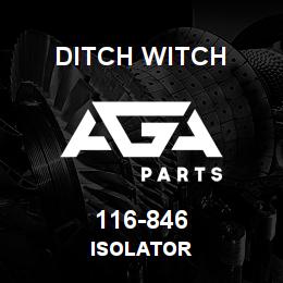 116-846 Ditch Witch ISOLATOR | AGA Parts
