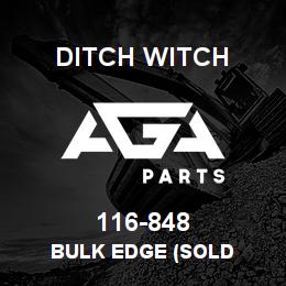 116-848 Ditch Witch BULK EDGE (SOLD | AGA Parts