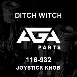 116-932 Ditch Witch JOYSTICK KNOB | AGA Parts