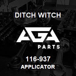 116-937 Ditch Witch APPLICATOR | AGA Parts