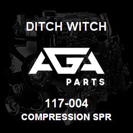 117-004 Ditch Witch COMPRESSION SPR | AGA Parts