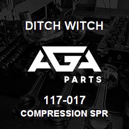 117-017 Ditch Witch COMPRESSION SPR | AGA Parts