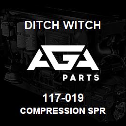 117-019 Ditch Witch COMPRESSION SPR | AGA Parts