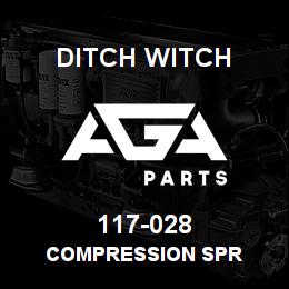 117-028 Ditch Witch COMPRESSION SPR | AGA Parts