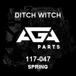 117-047 Ditch Witch SPRING | AGA Parts