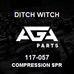 117-057 Ditch Witch COMPRESSION SPR | AGA Parts