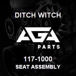 117-1000 Ditch Witch SEAT ASSEMBLY | AGA Parts