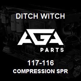 117-116 Ditch Witch COMPRESSION SPR | AGA Parts