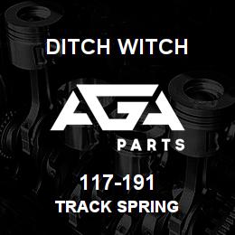 117-191 Ditch Witch TRACK SPRING | AGA Parts