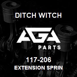 117-206 Ditch Witch EXTENSION SPRIN | AGA Parts