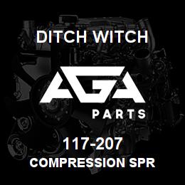 117-207 Ditch Witch COMPRESSION SPR | AGA Parts