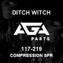 117-219 Ditch Witch COMPRESSION SPR | AGA Parts