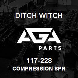 117-228 Ditch Witch COMPRESSION SPR | AGA Parts