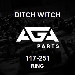117-251 Ditch Witch RING | AGA Parts