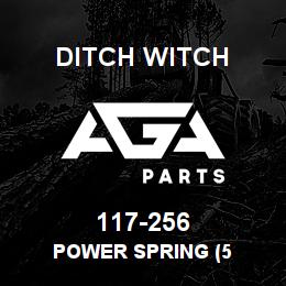 117-256 Ditch Witch POWER SPRING (5 | AGA Parts