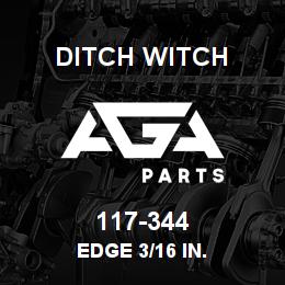 117-344 Ditch Witch EDGE 3/16 IN. | AGA Parts