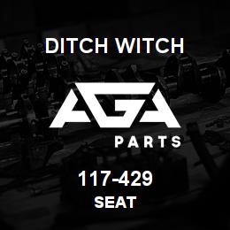 117-429 Ditch Witch SEAT | AGA Parts