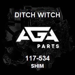 117-534 Ditch Witch SHIM | AGA Parts