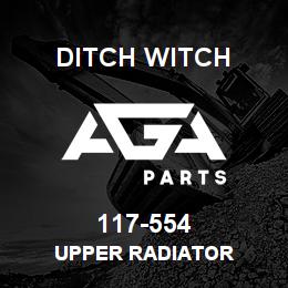 117-554 Ditch Witch UPPER RADIATOR | AGA Parts