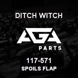 117-571 Ditch Witch SPOILS FLAP | AGA Parts