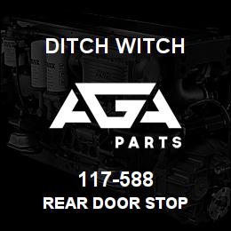 117-588 Ditch Witch REAR DOOR STOP | AGA Parts