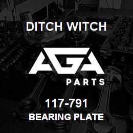 117-791 Ditch Witch BEARING PLATE | AGA Parts