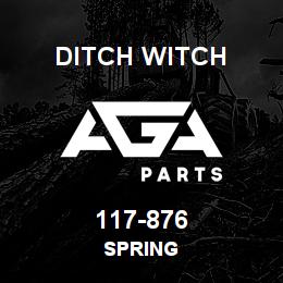 117-876 Ditch Witch SPRING | AGA Parts