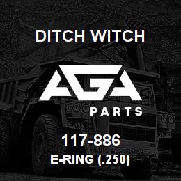 117-886 Ditch Witch E-RING (.250) | AGA Parts