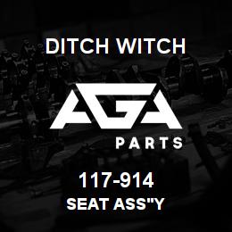 117-914 Ditch Witch SEAT ASS'Y | AGA Parts