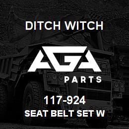 117-924 Ditch Witch SEAT BELT SET W | AGA Parts
